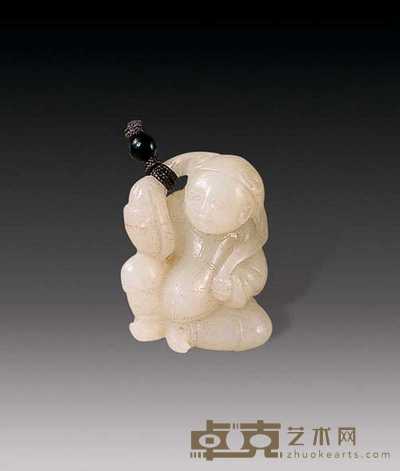 玉舞人 高4cm